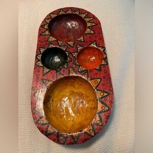 Vintage Wooden Tray or Game Board